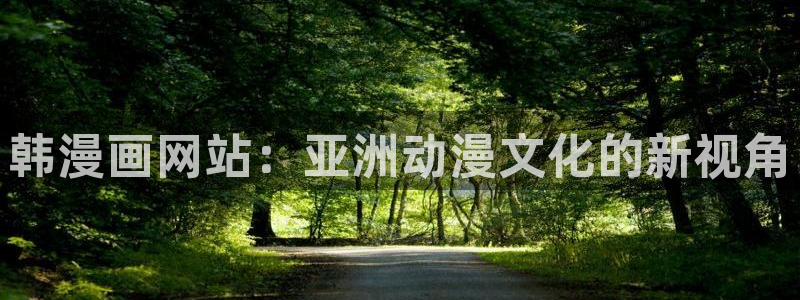 歪歪漫画网站首页在线看：韩漫画网站：亚洲动漫文化的新视角